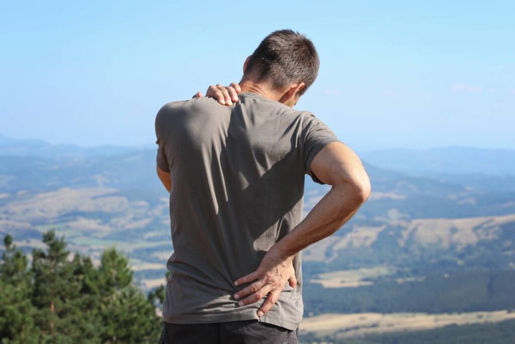 back pain after car accident